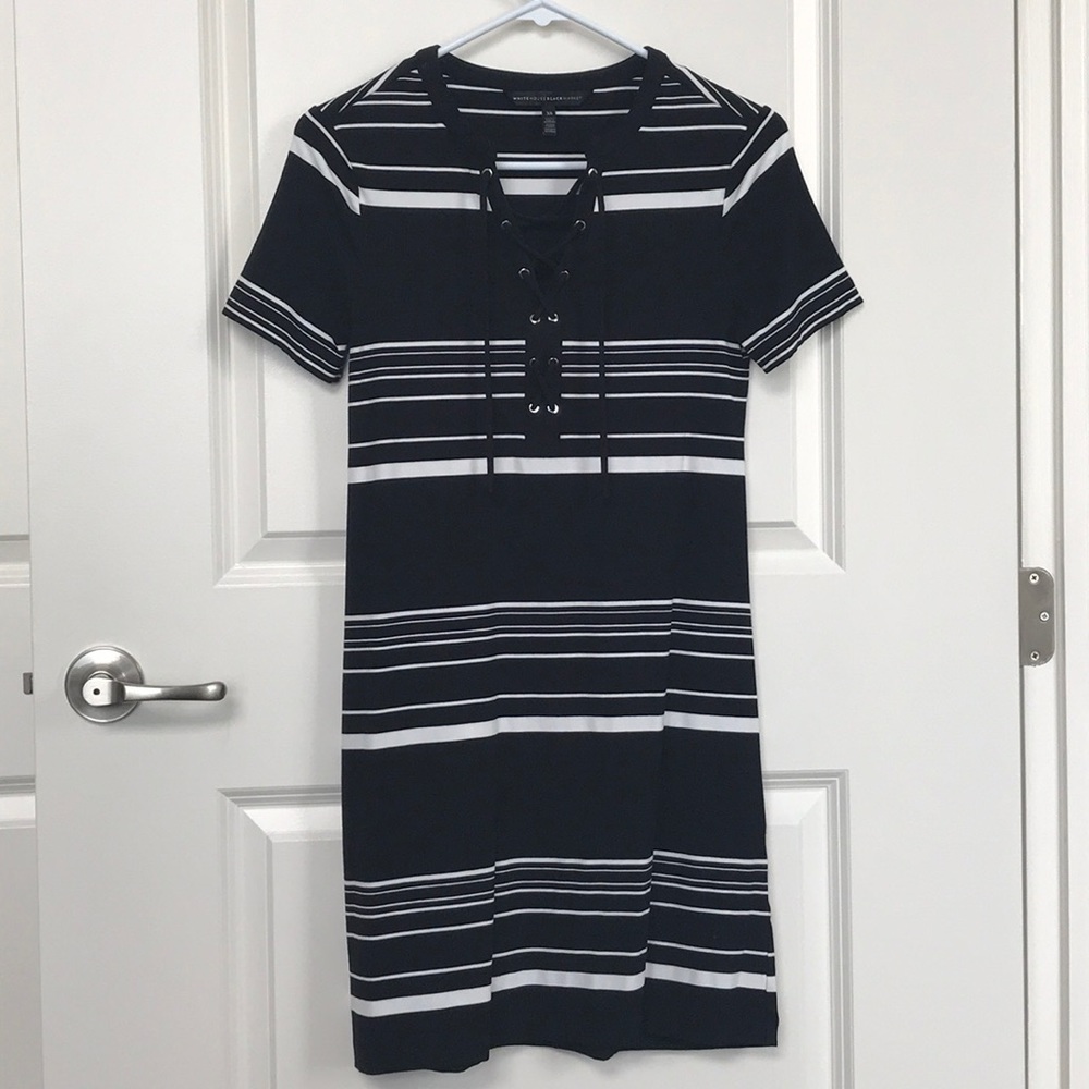 WHBM Striped Dress